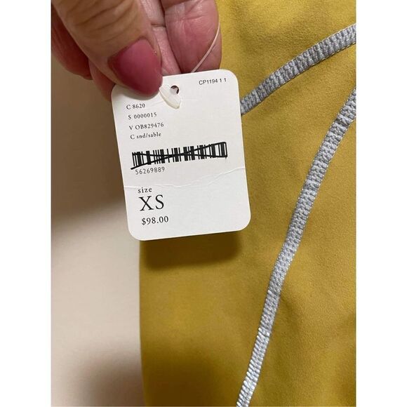 Free People Mustard Leggings Size XS - Picture 6 of 6